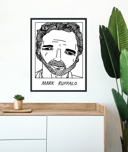 Badly Drawn Mark Ruffolo - Poster - BUY 2 GET 3RD FREE ON ALL PRINTS