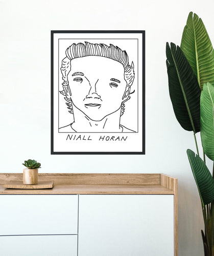 Badly Drawn Niall Horan - Poster - BUY 2 GET 3RD FREE ON ALL PRINTS
