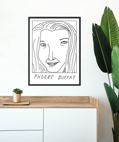 Badly Drawn Phoebe Buffay - Poster - BUY 2 GET 3RD FREE ON ALL PRINTS