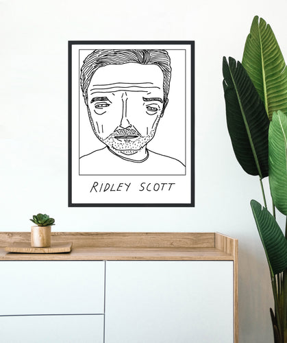 Badly Drawn Ridley Scott - Poster - BUY 2 GET 3RD FREE ON ALL PRINTS