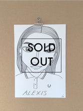 SOLD OUT - Badly Drawn Alexis - Original Drawing - A3.