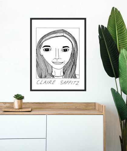 Badly Drawn Claire Saffitz - Poster - BUY 2 GET 3RD FREE ON ALL PRINTS