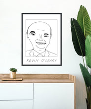 Badly Drawn Celebs - Kevin O'Leary - Poster - BUY 2 GET 3RD FREE ON ALL PRINTS