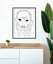 Badly Drawn Leo Tolstoy - Poster - BUY 2 GET 3RD FREE ON ALL PRINTS