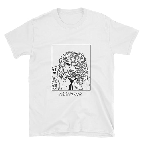 Badly Drawn Mankind - WWE - Unisex T-Shirt