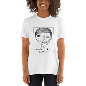 Badly Drawn Charlize Theron -  Unisex T-Shirt