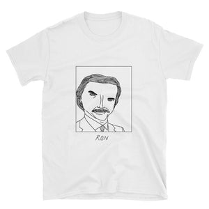 Badly Drawn Ron Burgundy - Anchorman - Unisex T-Shirt