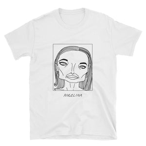 Badly Drawn Angelina Jolie - Unisex T-Shirt