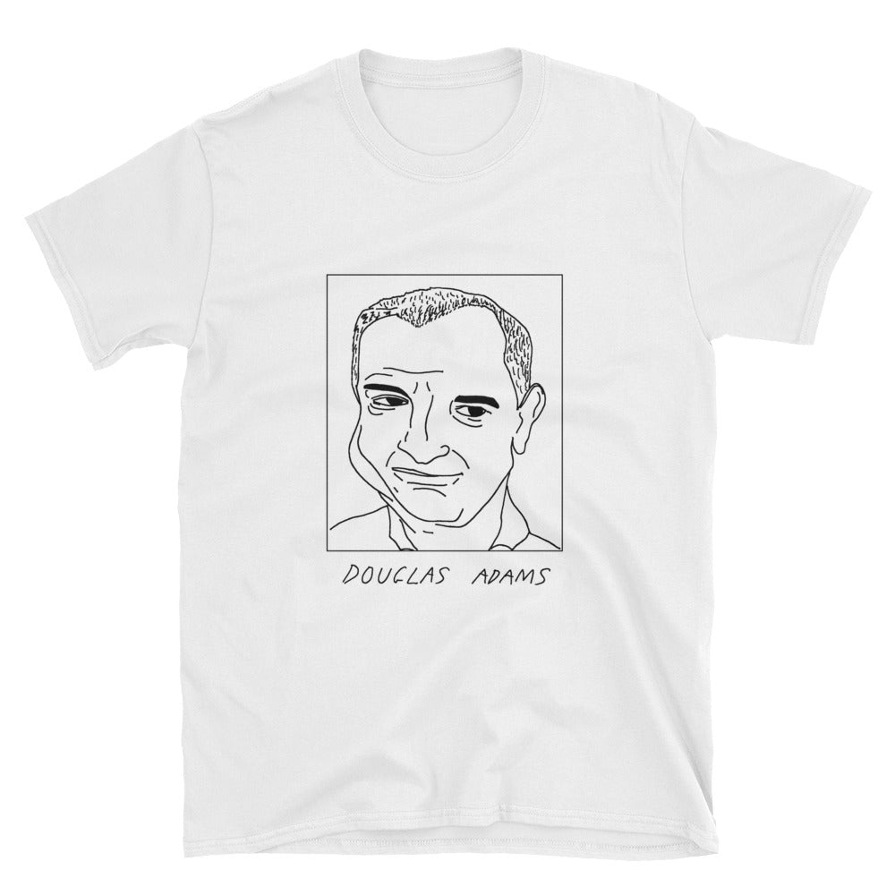 Badly Drawn Douglas Adams - Unisex T-Shirt