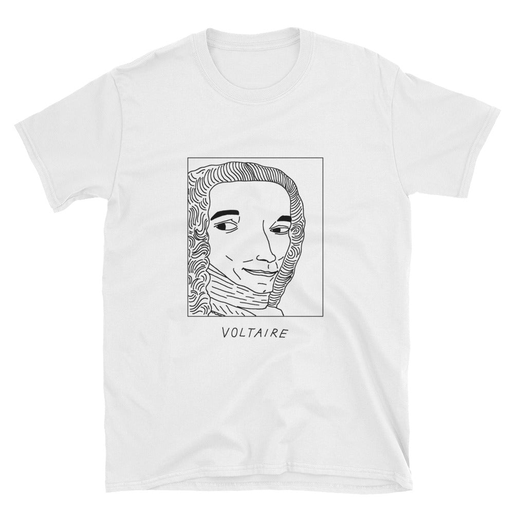 Badly Drawn Voltaire - Unisex T-Shirt