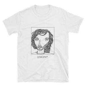 Badly Drawn Vincent Gallo - Unisex T-Shirt