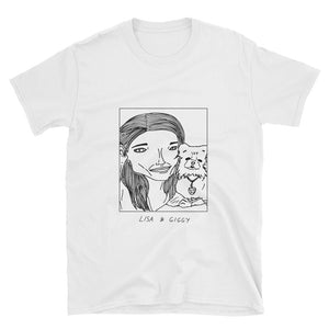 Badly Drawn Lisa Vanderpump & Giggy - Unisex T-Shirt