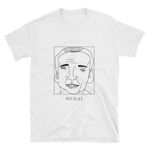 Badly Drawn Nicolas Cage - Unisex T-Shirt