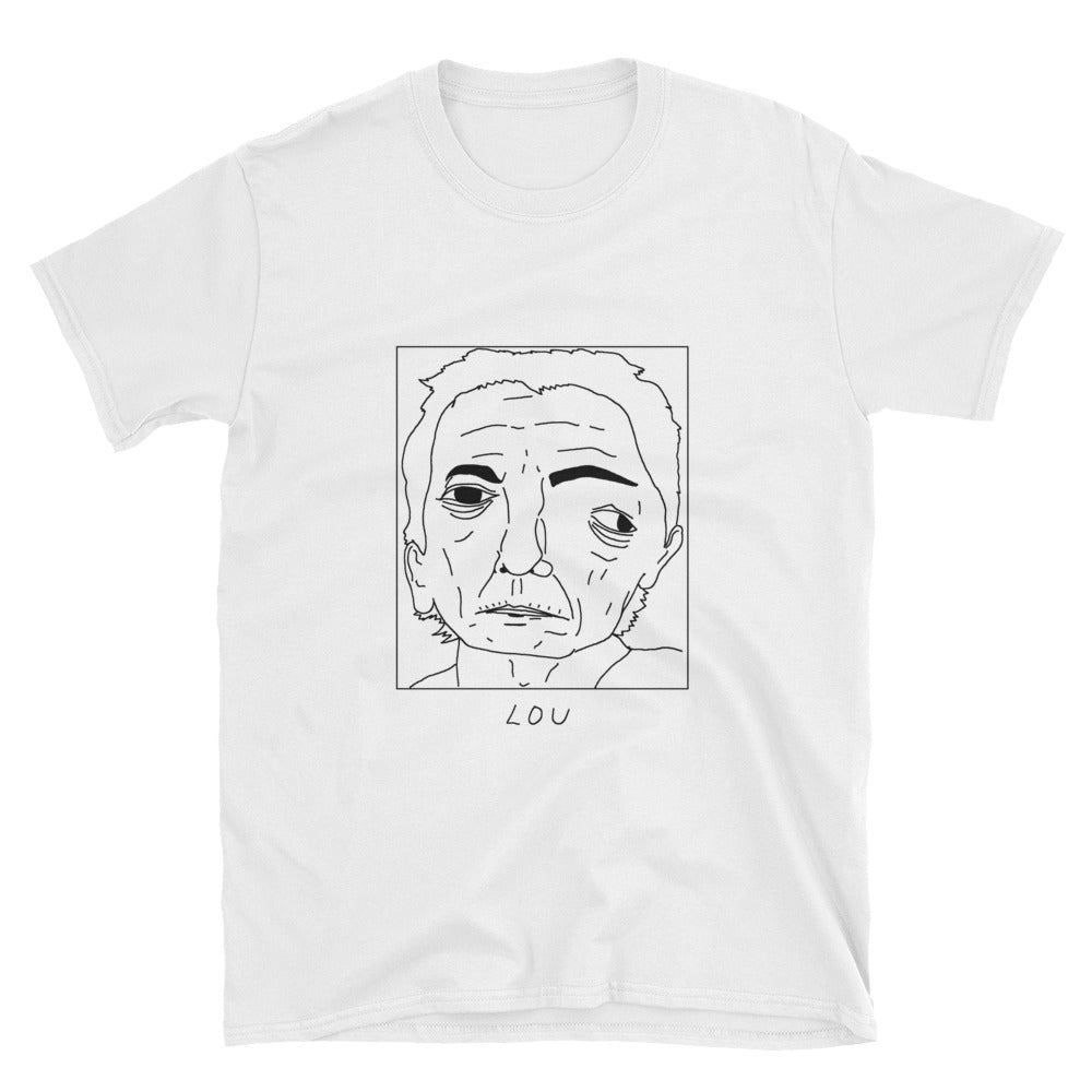 Badly Drawn Lou Reed - Unisex T-Shirt