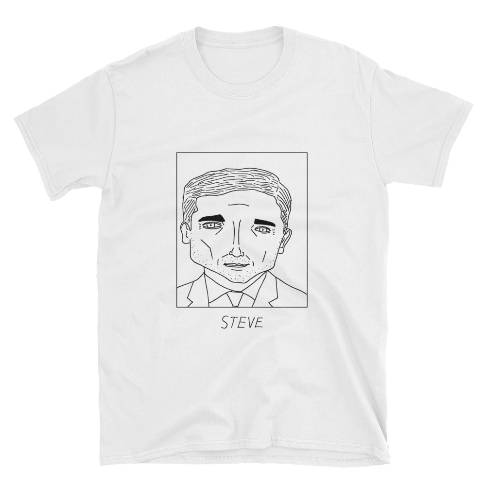 Badly Drawn Steve Carell - Unisex T-Shirt