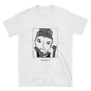 Badly Drawn Audrey Hepburn - Unisex T-Shirt