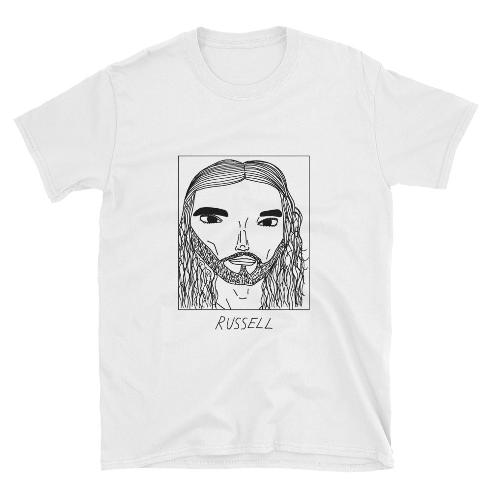 Badly Drawn Russell Brand - Unisex T-Shirt