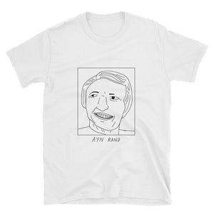 Badly Drawn Ayn Rand - Unisex T-Shirt
