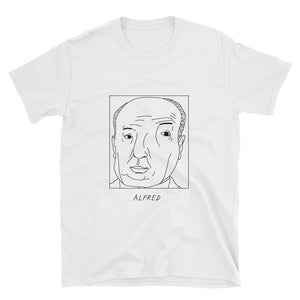 Badly Drawn Alfred Hitchcock - Unisex T-Shirt