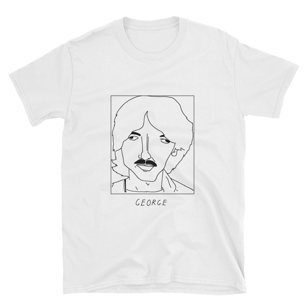 Badly Drawn George Harrison - The Beatles - Unisex T-Shirt