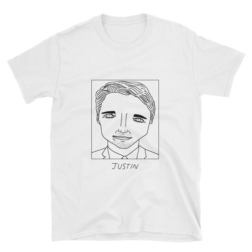 Badly Drawn Justin Trudeau - Unisex T-Shirt