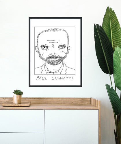 Badly Drawn Paul Giamatti - Poster - BUY 2 GET 3RD FREE ON ALL PRINTS