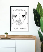 Badly Drawn Paulo Coelho - Poster - BUY 2 GET 3RD FREE ON ALL PRINTS