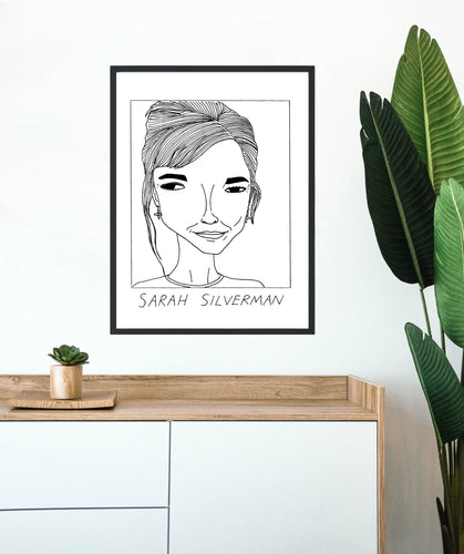 Badly Drawn Sarah Silverman - Poster - BUY 2 GET 3RD FREE ON ALL PRINTS