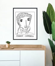 Badly Drawn Thomas Campbell - Poster - BUY 2 GET 3RD FREE ON ALL PRINTS