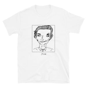 Badly Drawn Jim Halpert - The Office - Unisex T-Shirt