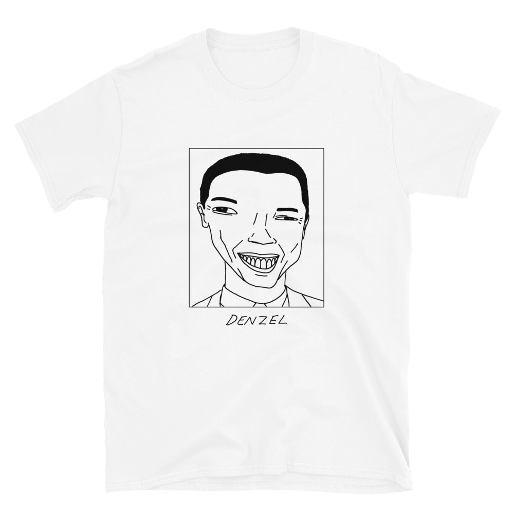 Badly Drawn Denzel Washington - Unisex T-Shirt